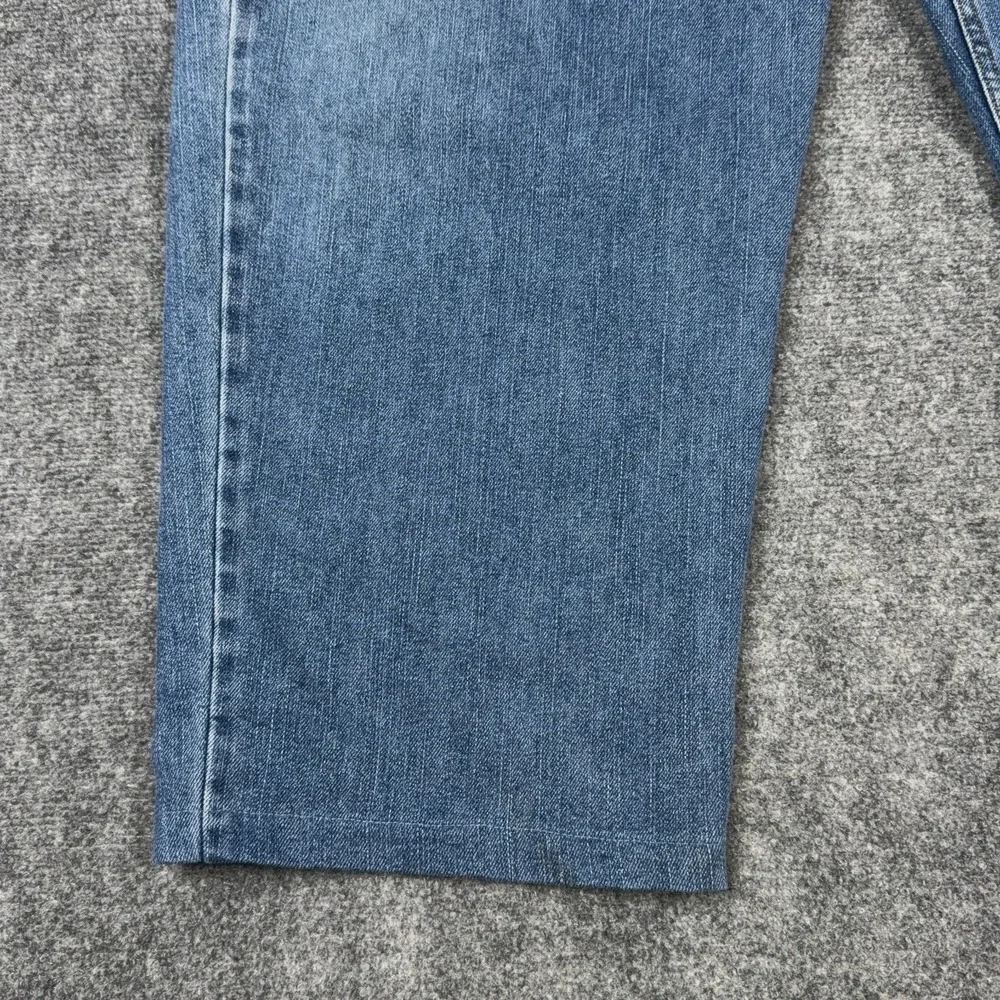 Vintage Levis 550 Relaxed Fit Jeans Mens 52x27 Blue Denim‎ Tapered Leg Hemmed